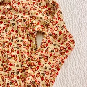 Vintage 1970’s Floral Button-Up Shirt